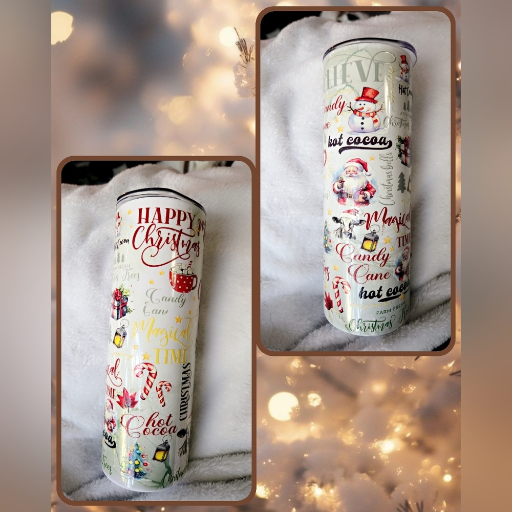 Festive Christmas Wrapping Paper with Santa and Snowman
